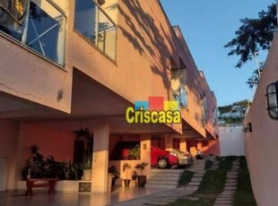 Casa com 2 dormitórios à venda, 93 m² por r$ 220.000,00 - lagoa - macaé/rj