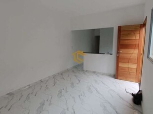 Casa em condomínio fechado com 2 quartos à venda na avenida presidente kennedy, 11581, balneário maracanã, praia grande, 63 m2 por r$ 385.000