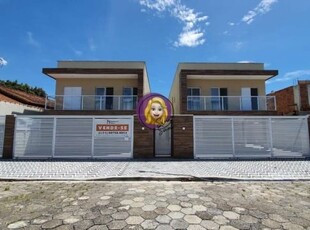 Casa em condomínio para venda em praia grande, real, 2 dormitórios, 1 banheiro, 1 vaga