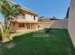 Casa sobrado alto padrão com 4 dormitórios, 270 m² - venda por r$ 1.100.000 ou aluguel por r$ 5.520/mês - ribeirânia - ribeirão preto/sp