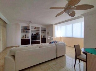 Cobertura com 3 dormitórios à venda, 193 m² por r$ 1.360.000,00 - pitangueiras - guarujá/sp