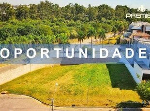 Excelente terreno no condomínio reserva ermida com 405m² em jundiaí/sp