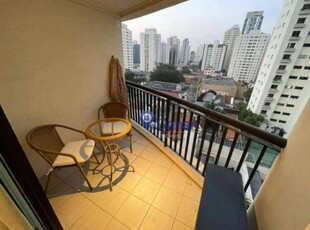Flat com 1 dormitório, 31 m² - venda por r$ 390.000,00 ou aluguel por r$ 5.200,00/mês - moema - são paulo/sp