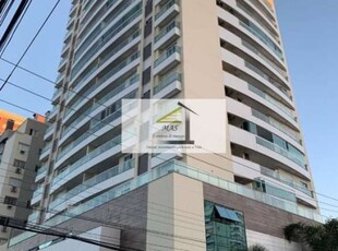 Lindo apartamento totalmente mobiliado em alto padrão de 02 quartos com suíte e garagem.