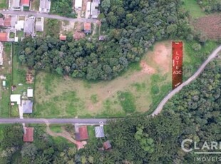 Terreno à venda na cecília martini puppi, 505, vila bancária, campo largo por r$ 386.000