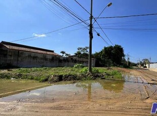 Terreno de esquina, já aterrado em Ubatuba no bairro da Maranduba a 600 metros da praia, c