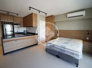 Vendo studio 42 m² elegante, lindo, confortável e arejado no campo belo com 01 quarto, 01 vaga. codigo: 65286