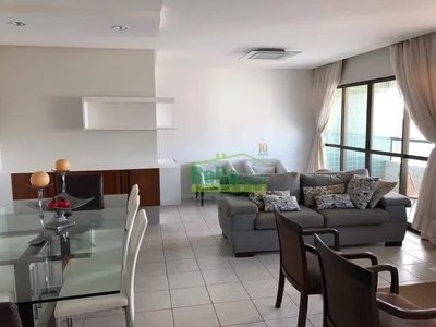 Apartamento com 3 dormitórios para alugar, 119 m² por R$ 4.600,00/mês - Boa Viagem - Recif