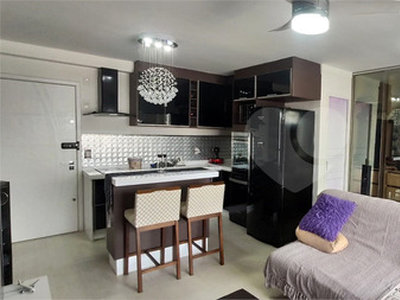 Lindo Studio Mobiliado 1 Quarto E 1 Banheiro 1 Vaga 36 M² Cambuci - Reo764556