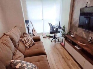 Apartamento com 70m² localizado no parque das nações em santo andré.