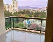 Apartamento com 3 dormitórios para alugar, 128 m² por R$ 6.200,00/mês - Alphaville - Barue