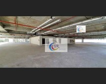 Conjunto Comercial de 602m² úteis com 18 vagas em Edifício Triple A!!