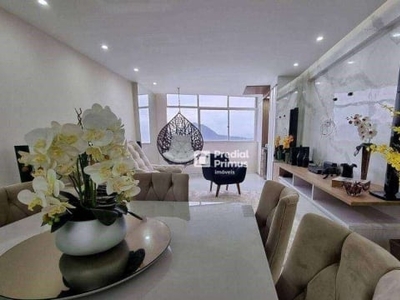 Apartamento à venda, 140 m² por r$ 1.390.000,00 - ingá - niterói/rj