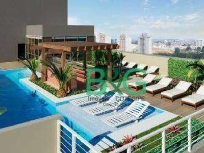 Apartamento à venda, 48 m² por r$ 458.836,00 - jardim do mar - são bernardo do campo/sp