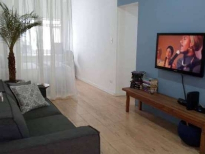 Apartamento com 1 dormitório à venda, 37 m² por r$ 265.000 - gonzaga - santos/sp