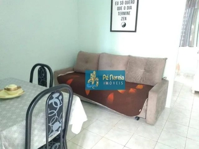 Apartamento com 1 dormitório para alugar, 40 m² por R$ 1.400,00/mês - Guilhermina - Praia