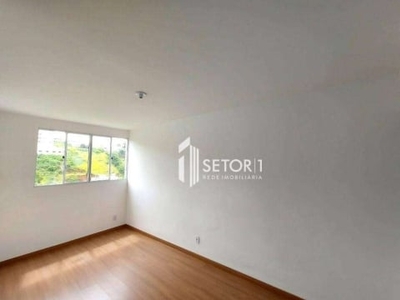 Apartamento com 2 quartos para alugar, 45 m² por r$ 960/mês - aeroporto - juiz de fora/mg