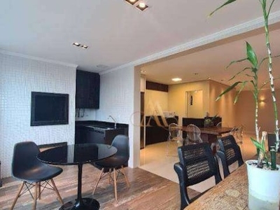 Apartamento com 3 dormitórios à venda, 120 m² por r$ 1.500.000,00 - bairro praia brava - itajaí/sc
