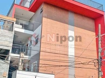 Apartamento em condomínio studio para venda no bairro vila guilhermina, 2 dorms, 34 m