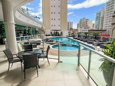 Apartamento mobiliado e decorado com 4 suítes à venda, 175 m² por r$ 2.250.000 - meia praia - itapema/sc