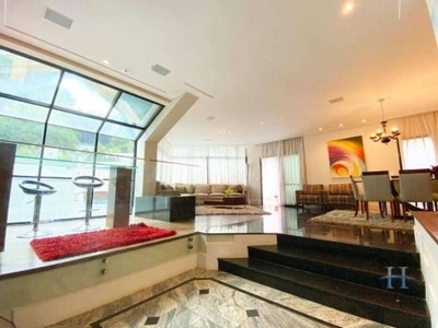 Casa, 798 m² - venda por r$ 9.000.000,00 ou aluguel por r$ 40.000,00/mês - residencial dez (alphaville) - santana de parnaíba/sp