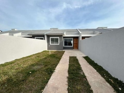Casa com 2 dormitórios à venda, 51 m² por r$ 170.000,00 - loteamento mirante do iguaçu - balsa nova/pr