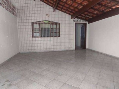 Casa com 2 dormitórios à venda por r$ 400.000,00 - ocian - praia grande/sp