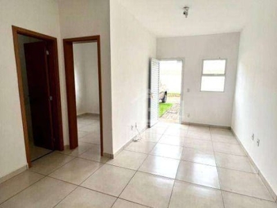 Casa com 2 dormitórios para alugar, 85 m² por r$ 1.425,00/mês - parque são sebastião - ribeirão preto/sp