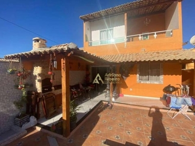 Casa com 3 dormitórios à venda, 160 m² por r$ 400.000,00 - unamar - cabo frio/rj