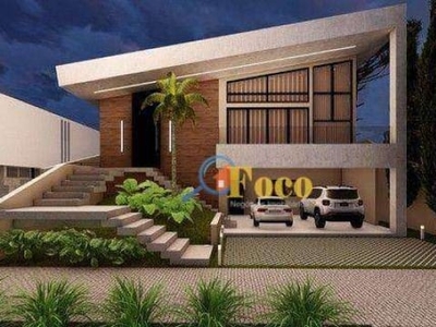 Casa com 3 dormitórios à venda, 260 m² por r$ 1.200.000,00 - ecologie residencial itatiba - itatiba/sp