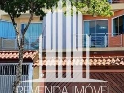 Casa com 3 quartos à venda na rua manduri, --, jardim paraíso, santo andré por r$ 905.000