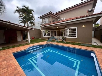 Casa com 4 dormitórios para alugar, 390 m² por r$ 14.200,00/mês - residencial cinco (alphaville) - santana de parnaíba/sp