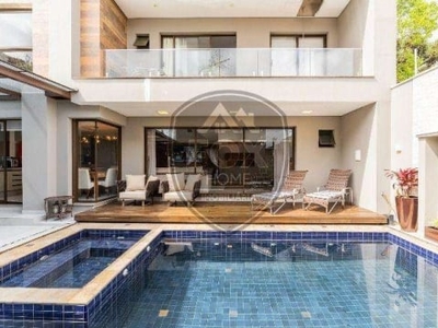 Casa com 4 dormitórios para alugar, 400 m² por r$ 14.116,67/mês - guabirotuba - curitiba/pr