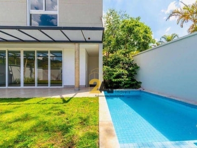 Casa com 4 suítes à venda, 424 m² por r$ 4.199.900 - jardim cordeiro - são paulo/sp