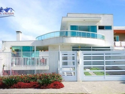Casa com 5 dormitórios à venda, 341 m² por r$ 2.450.000,00 - brejatuba - guaratuba/pr
