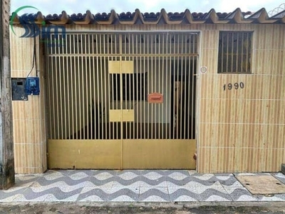 Casa duplex nascente, com quintal, com 4 dormitórios à venda por r$ 290.000 - vila peri - fortaleza/ce