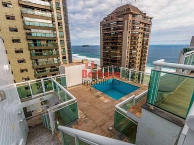 Cobertura com 3 quartos à venda na avenida lúcio costa, barra da tijuca, rio de janeiro, 369 m2 por r$ 3.370.000