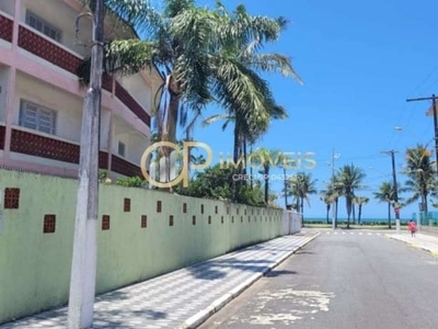 Kitnet / stúdio à venda na avenida presidente kennedy, solemar, praia grande, 33 m2 por r$ 155.000