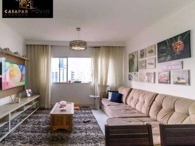 Lindo apartamento rico em planejados, 102m² no bairro santa paula