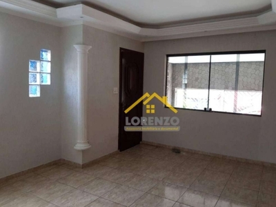 Sobrado à venda, 135 m² por r$ 402.800,00 - jardim santo andré - santo andré/sp