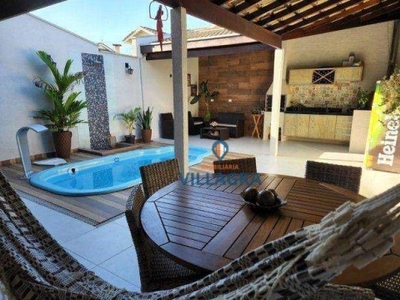 Sobrado com 2 dormitórios à venda, 120 m² por r$ 625.000,00 - villa branca - jacareí/sp
