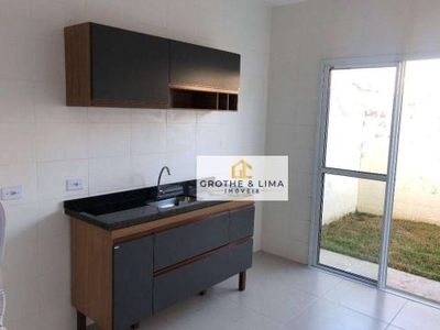 Sobrado com 2 dormitórios para alugar, 68 m² por r$ 1.410,00/mês - santa luzia - caçapava/sp