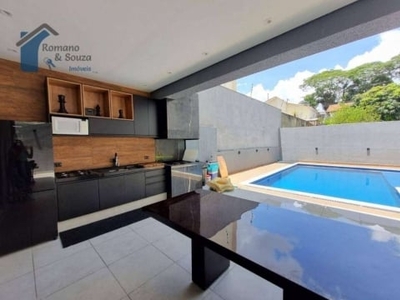Sobrado com 4 dormitórios com piscina à venda, 330 m² por r$ 1.590.000 - vila milton - guarulhos/sp