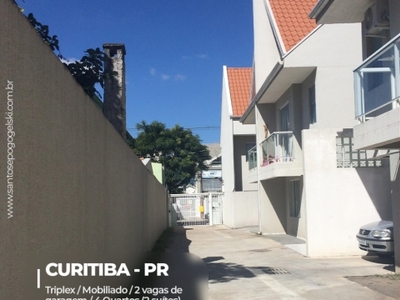 Triplex a venda no bairro hauer - curitiba pr