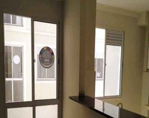 Apartamento 02 dormitorios - 42 m² - 2º andar à venda no Condomínio Parque Canto dos Caná