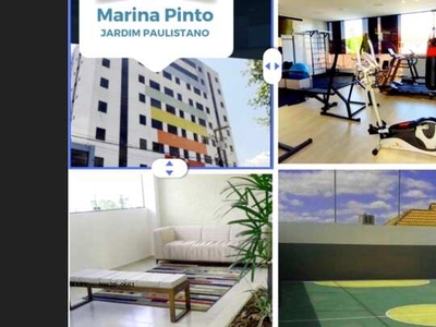 Aluguel apartamento Mobiliado no Residencial Marina Pinto, bairro Jardim Paulistano