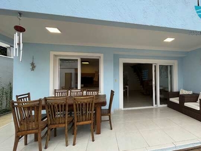 Aluguel em Juquehy - Casa em condomínio, 350 metros da praia, piscina privativa, c/ 4 suít