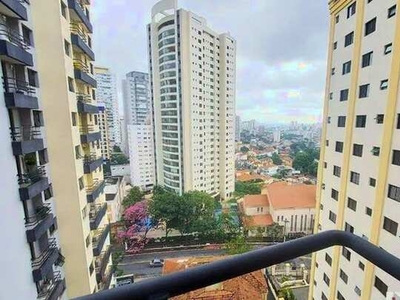 Apartamento com 1 dormitório para alugar, 41 m² por R$ 2.968,00/mês - Saúde - São Paulo/SP