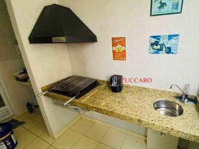 Apartamento com 2 dormitórios para alugar, 59 m² por R$ 2.780,00/mês - Picanco - Guarulhos