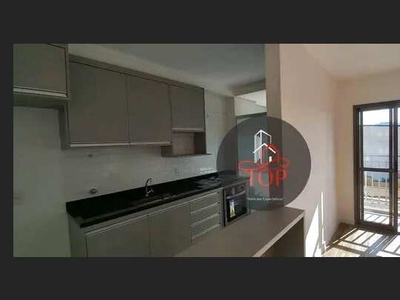 Apartamento com 2 dormitórios para alugar, 60 m² por R$ 2.867,00/mês - Vila Assunção - San